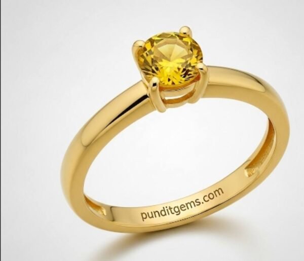 pukharaj ring